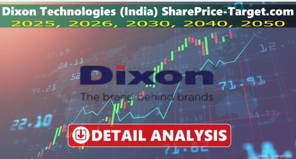 Dixon Share Price Target 2026, 2027, 2030, 2040, 2050 3 Dixon शेयर मूल्य लक्ष्य