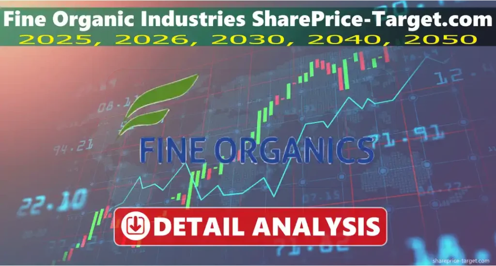 Fine Organic Industries Share Price Target 2026, 2027, 2030, 2040, 2050 3 Fine Organic Industries share price target