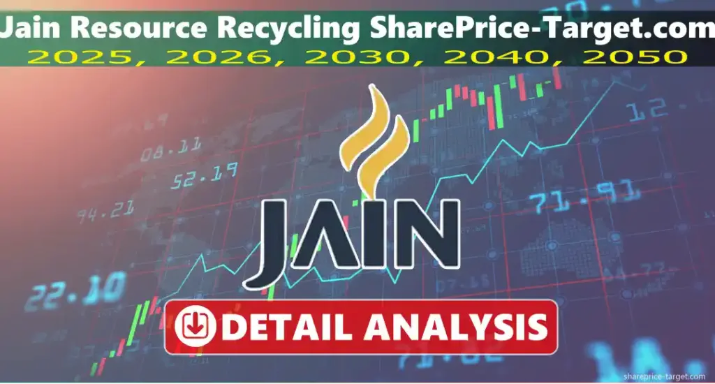 Jain Resource Recycling Share Price Target 2026, 2027, 2030, 2040, 2050 3 Jain Resource Recycling share price target